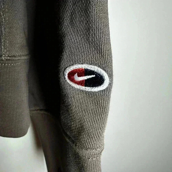 Nike NSW Game Day Club Crew Archaeo Brown Green Tri ColorFQ6142-256 Mens Medium - Picture 7 of 13